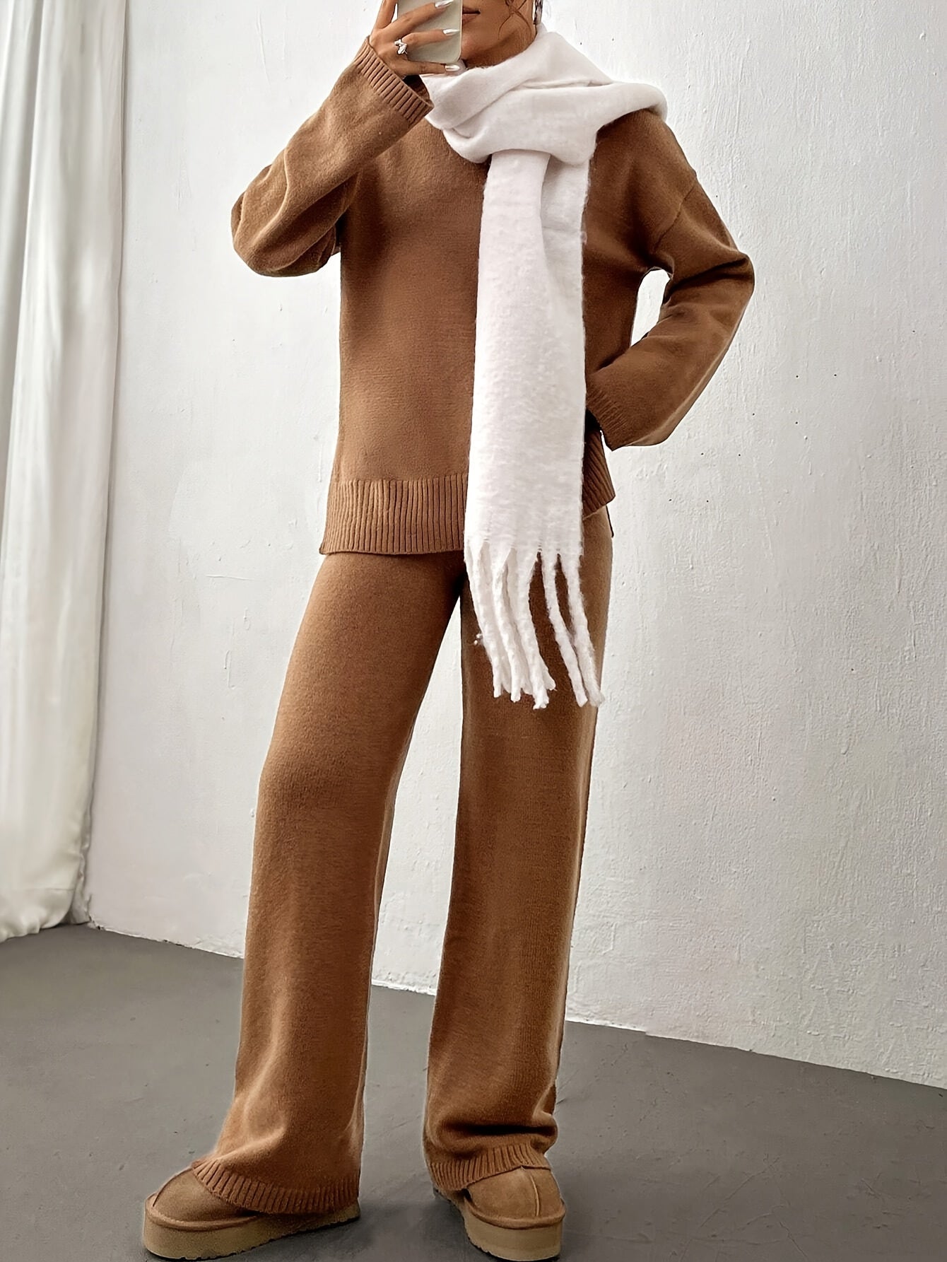 Gebreide ribbelset voor stijl en comfort – Veliro