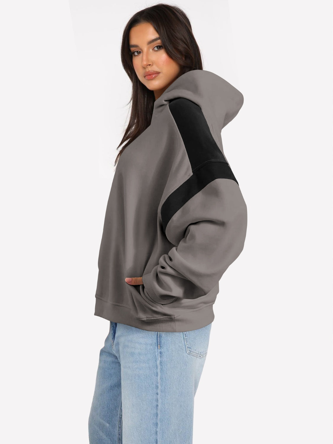Casual hoodie met zachte stof voor dagelijks comfort – Luna