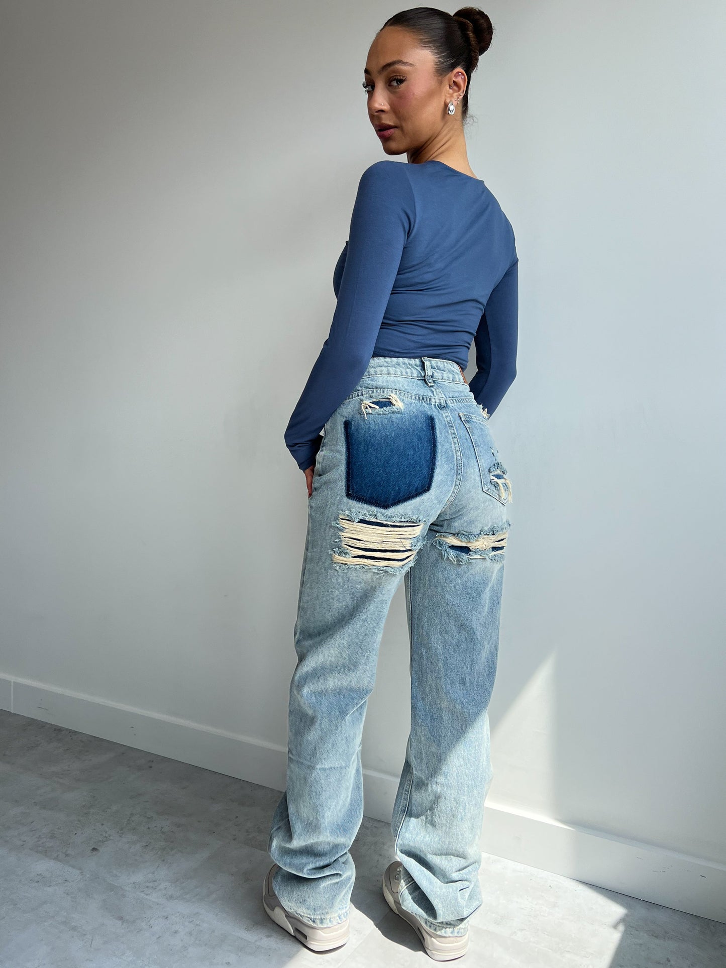 Ripped Jeans Met Stoere Pasvorm Comfortabel – Zoë