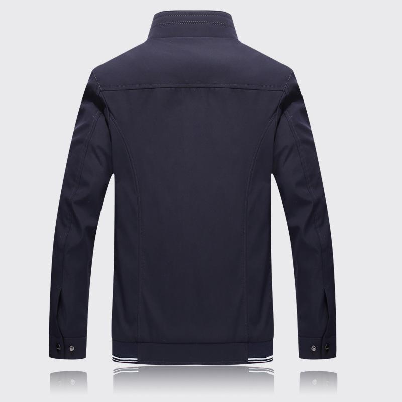 Casual Herenjas Met Opstaande Kraag – David