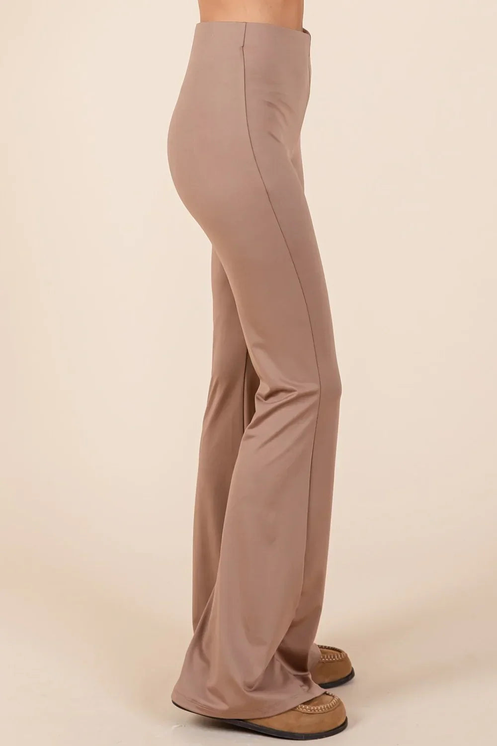 Zachte stretch flared broek voor dames – Emma