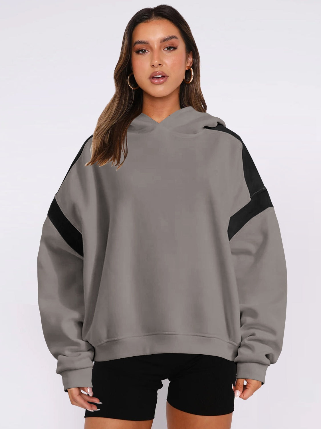 Casual hoodie met zachte stof voor dagelijks comfort – Luna