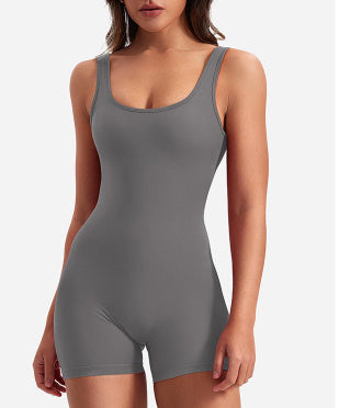 Comfortabele Jumpsuit Nauwsluitend Flatterend Design – Mouvia