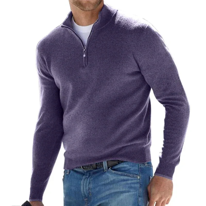 Heren Half-Zip Trui voor Stijl en Comfort – Lars
