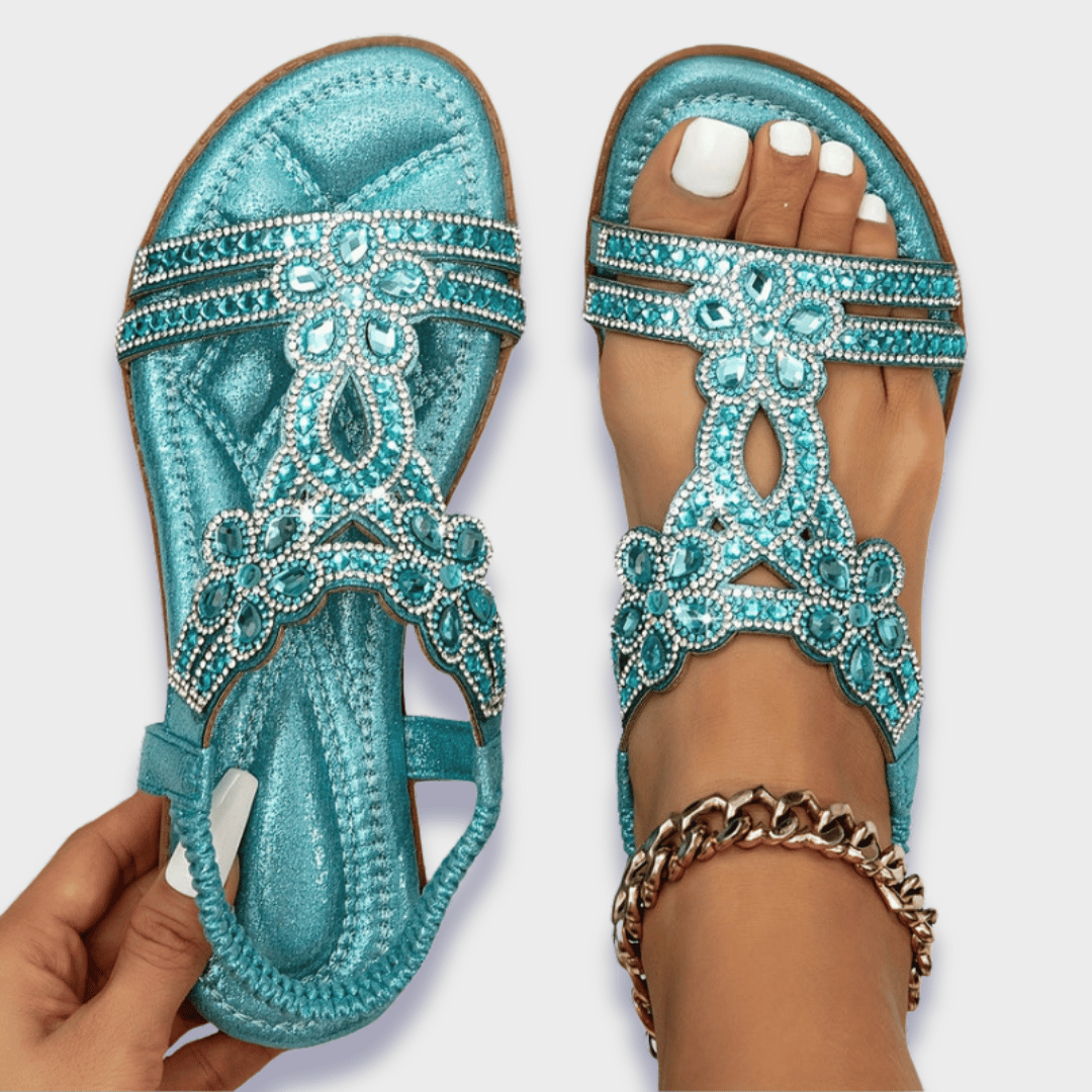 Boho Comfort Sandalen met Orthopedische Ondersteuning – Soluna