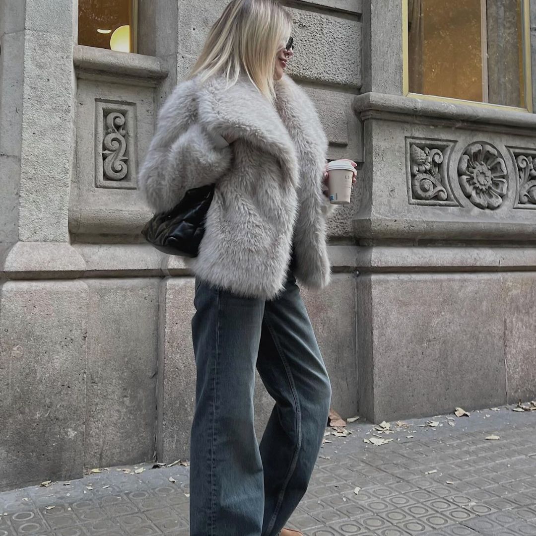 Luxe winter bontjas voor dames – Sophie