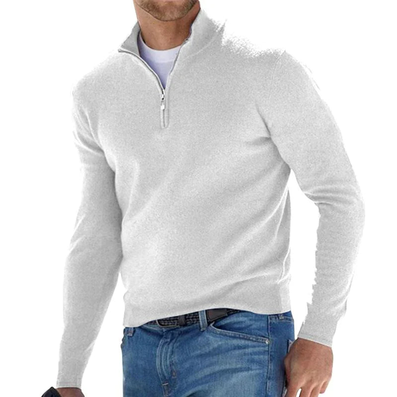 Heren Half-Zip Trui voor Stijl en Comfort – Lars
