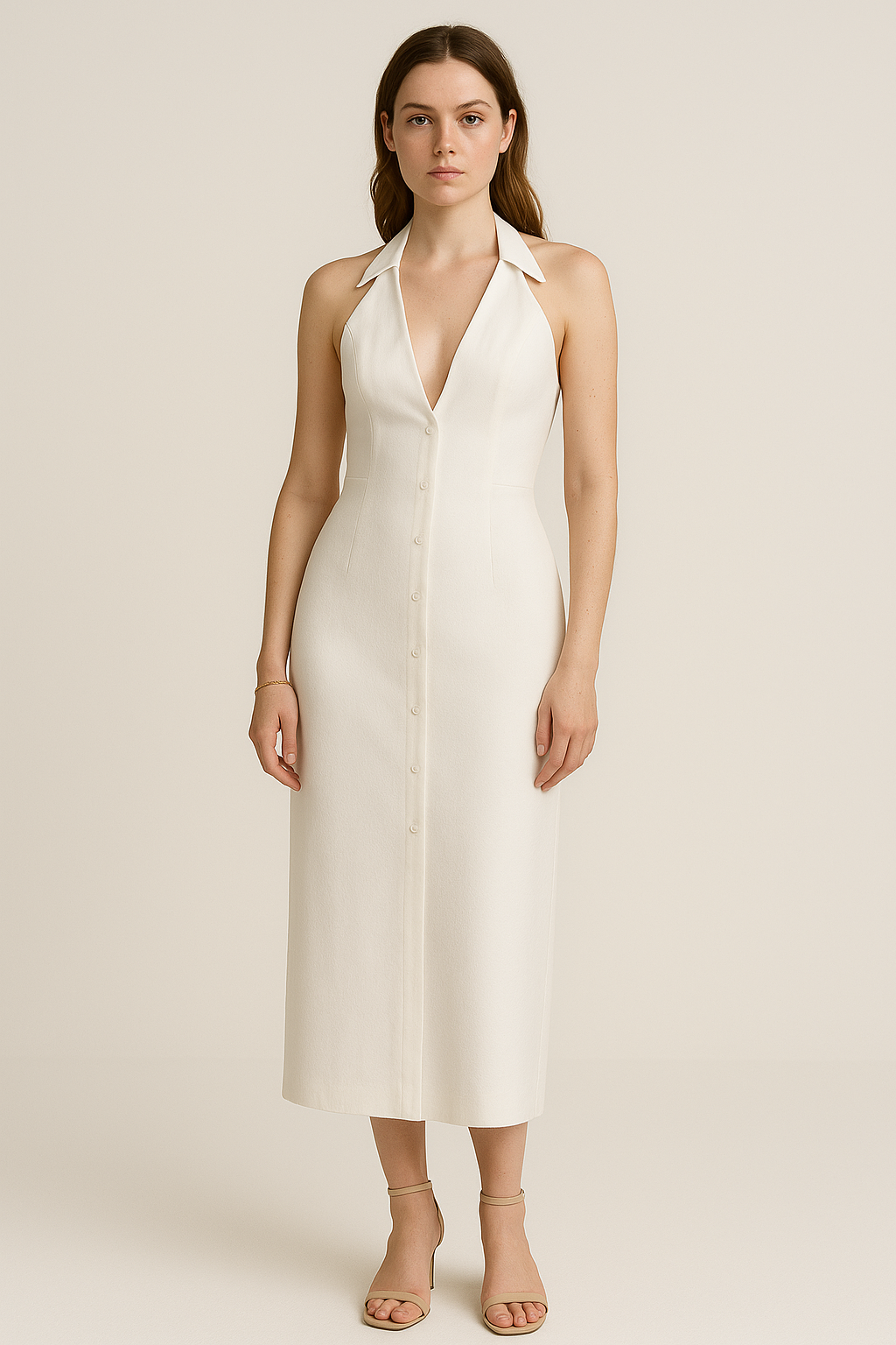 Lichtgewicht dames maxi-jurk voor zomeravonden – Nayla