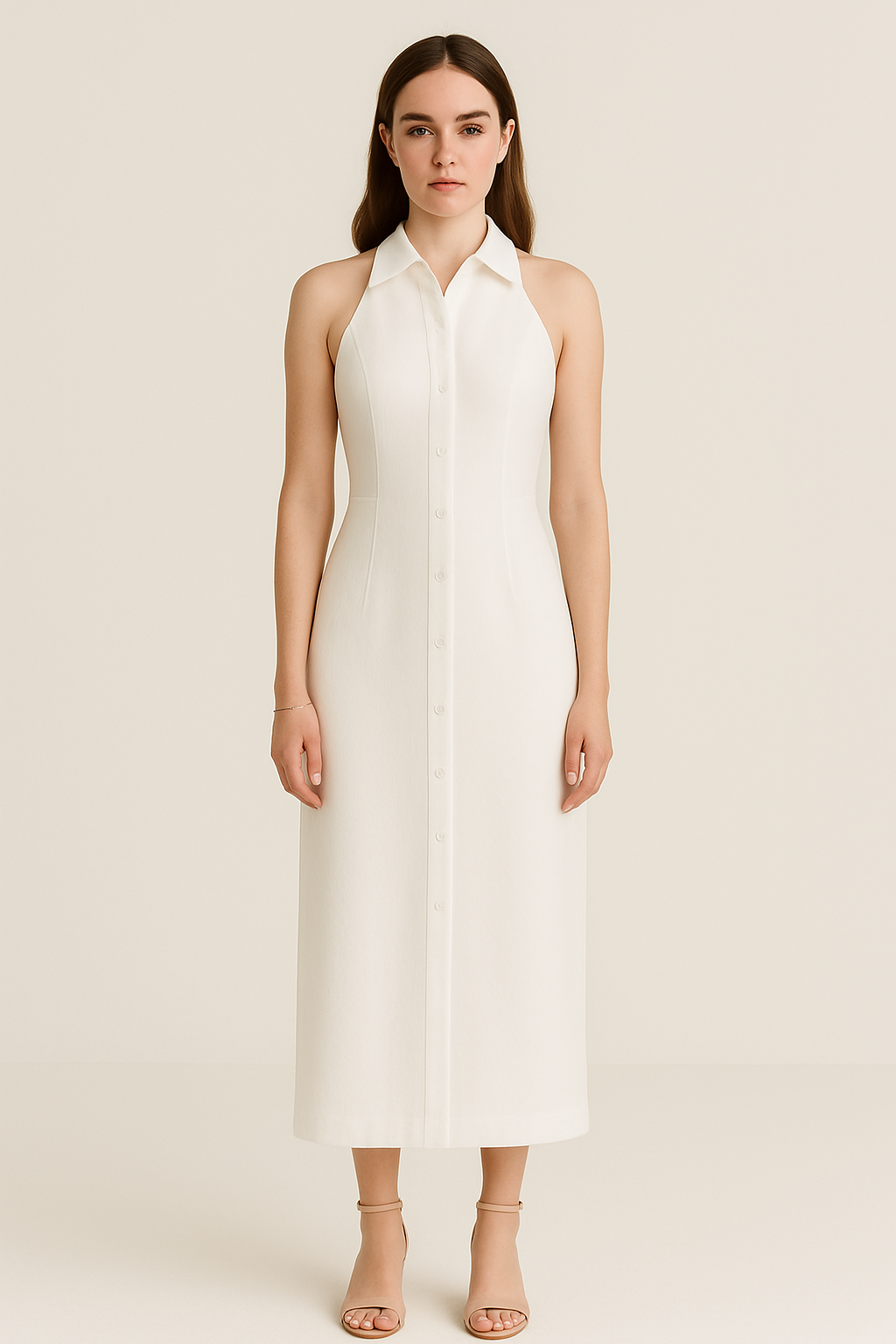 Lichtgewicht dames maxi-jurk voor zomeravonden – Nayla