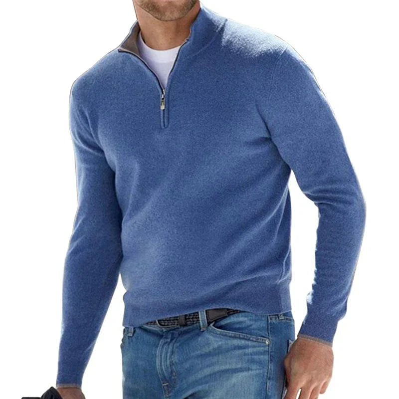 Heren Half-Zip Trui voor Stijl en Comfort – Lars