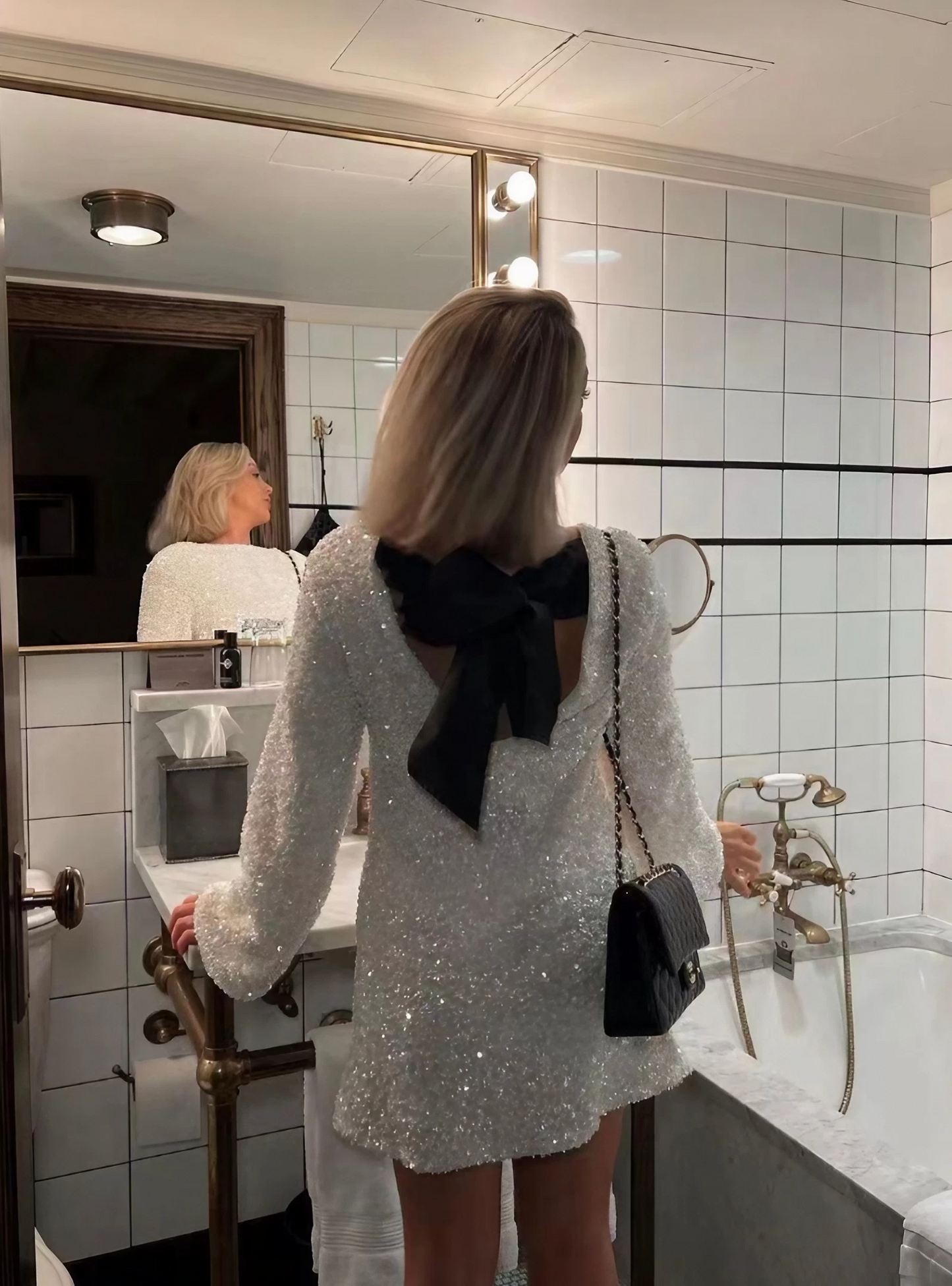 Elegante paillettenjurk – Karina