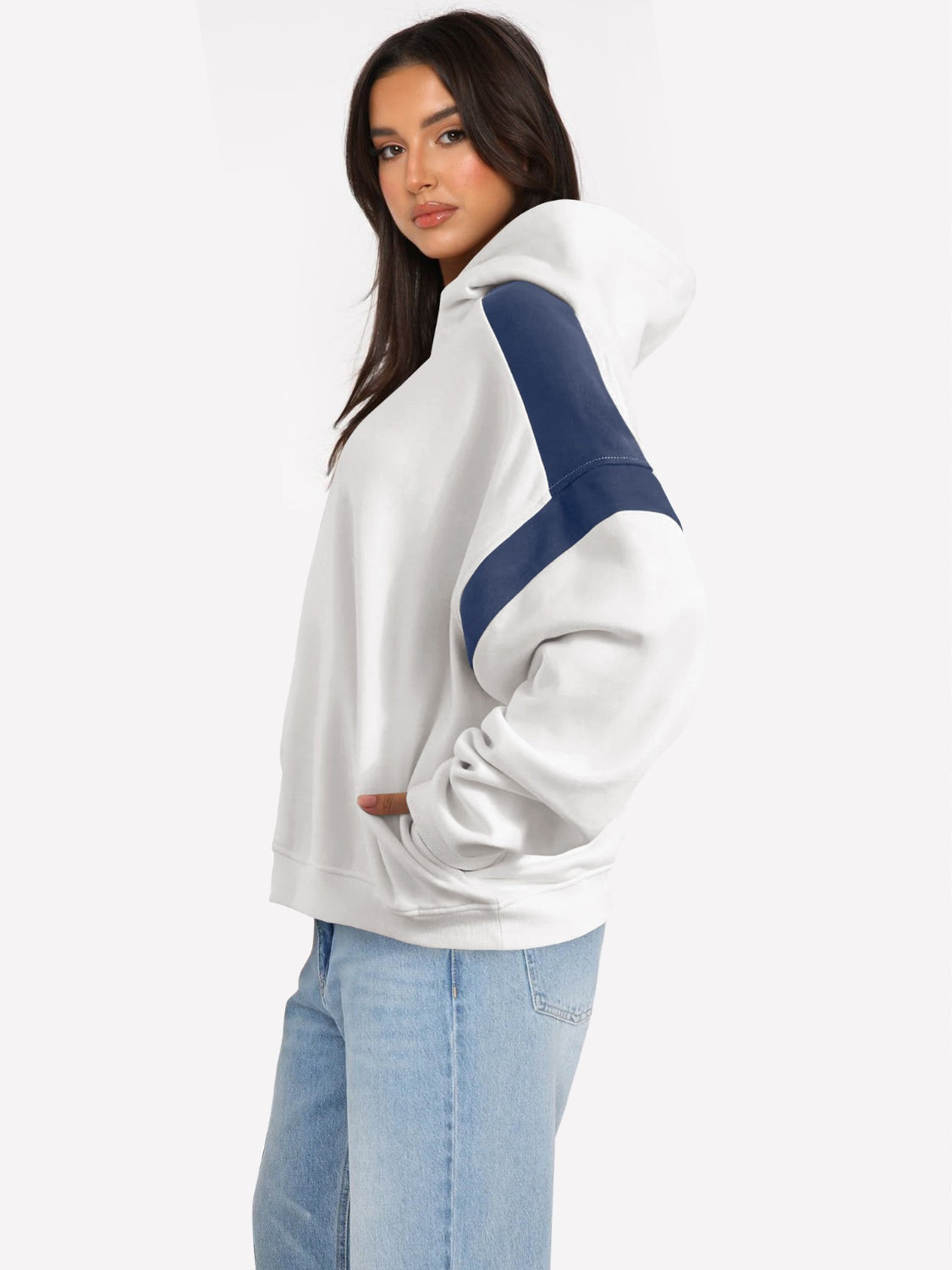 Casual hoodie met zachte stof voor dagelijks comfort – Luna