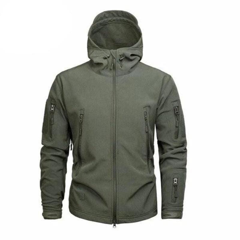 Softshell Fleece Winterjas voor Bergsport en Wandelen – Thomas
