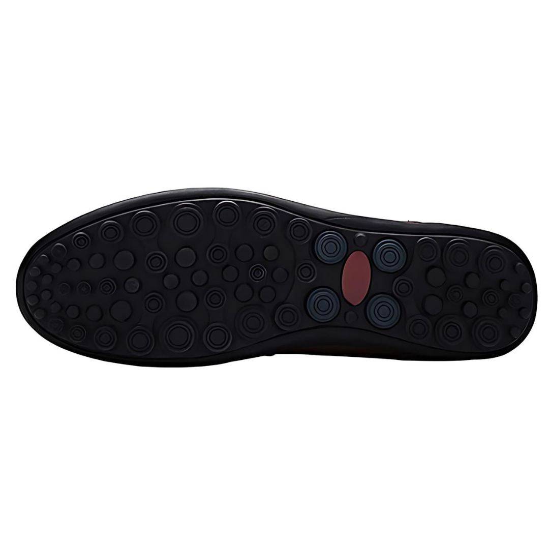 Ademende leren instap loafers voor heren – Milan