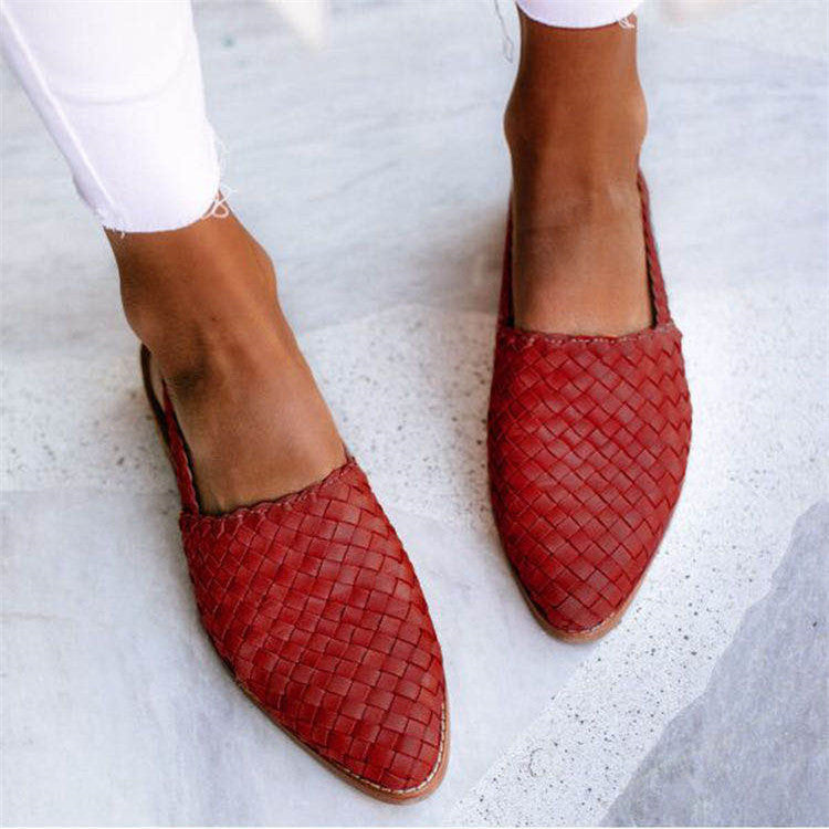 Dames mocassins leer comfortabel elegant lente zomer – Bianca