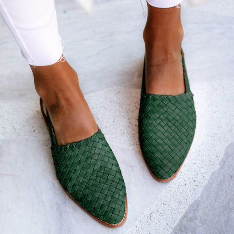 Dames mocassins leer comfortabel elegant lente zomer – Bianca