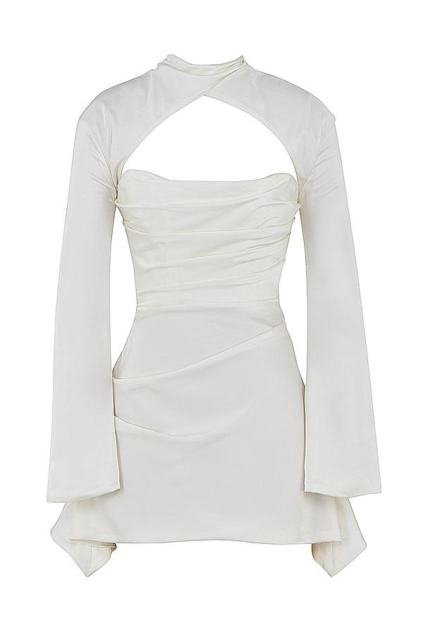 Gedrapeerde Korsetjurk Elegant Voor Feestelijke Avonden – Mila