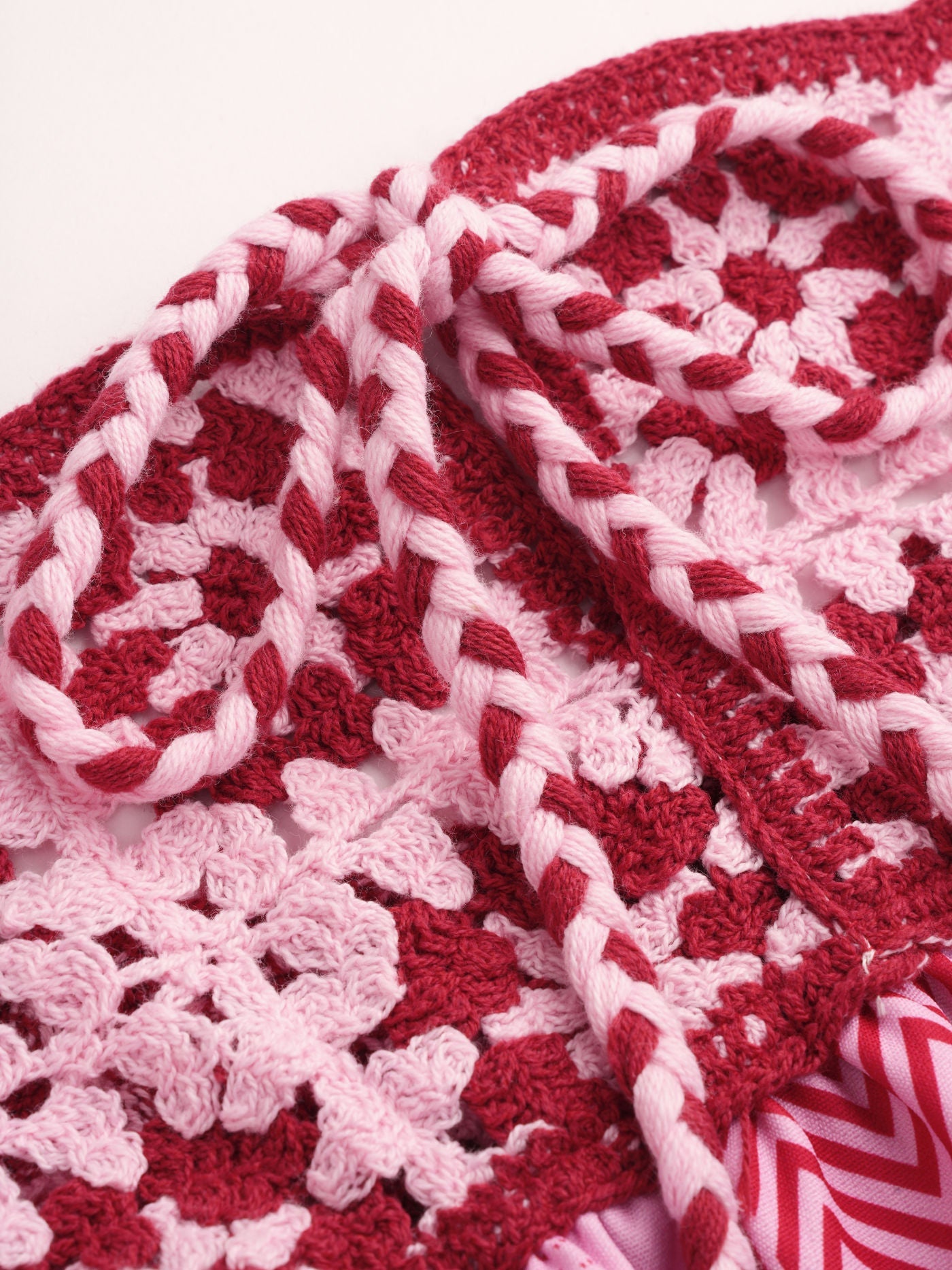 Zomerjurk Boho Gehaakt Detail Verstelbare Bandjes – Freesia