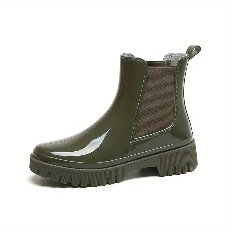Waterdichte dames regenlaarzen met dikke zool en grip – Valentina
