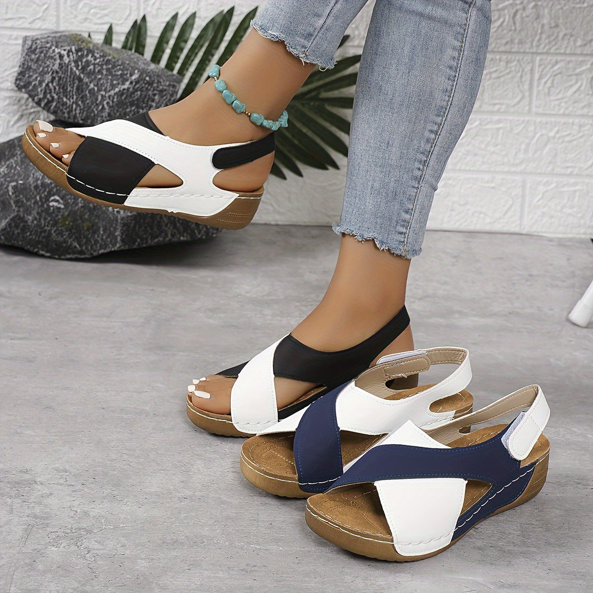 Orthopedische Sandalen Dames Voetpijn Verlichting Comfort – Orteva