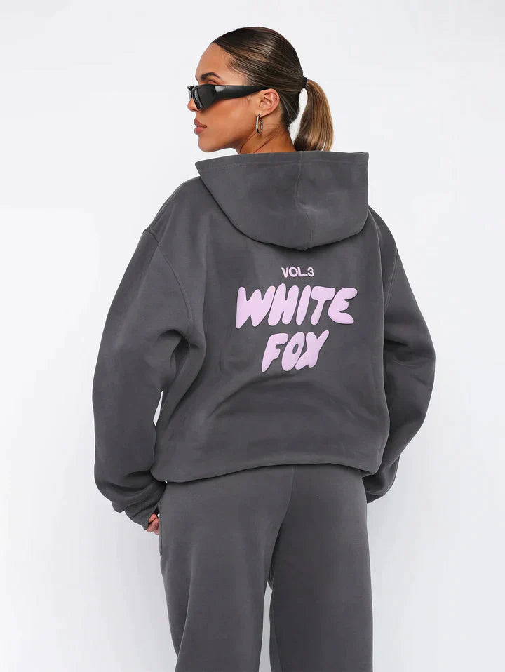 Getailleerd dames trainingspak met hoodie – Lianne