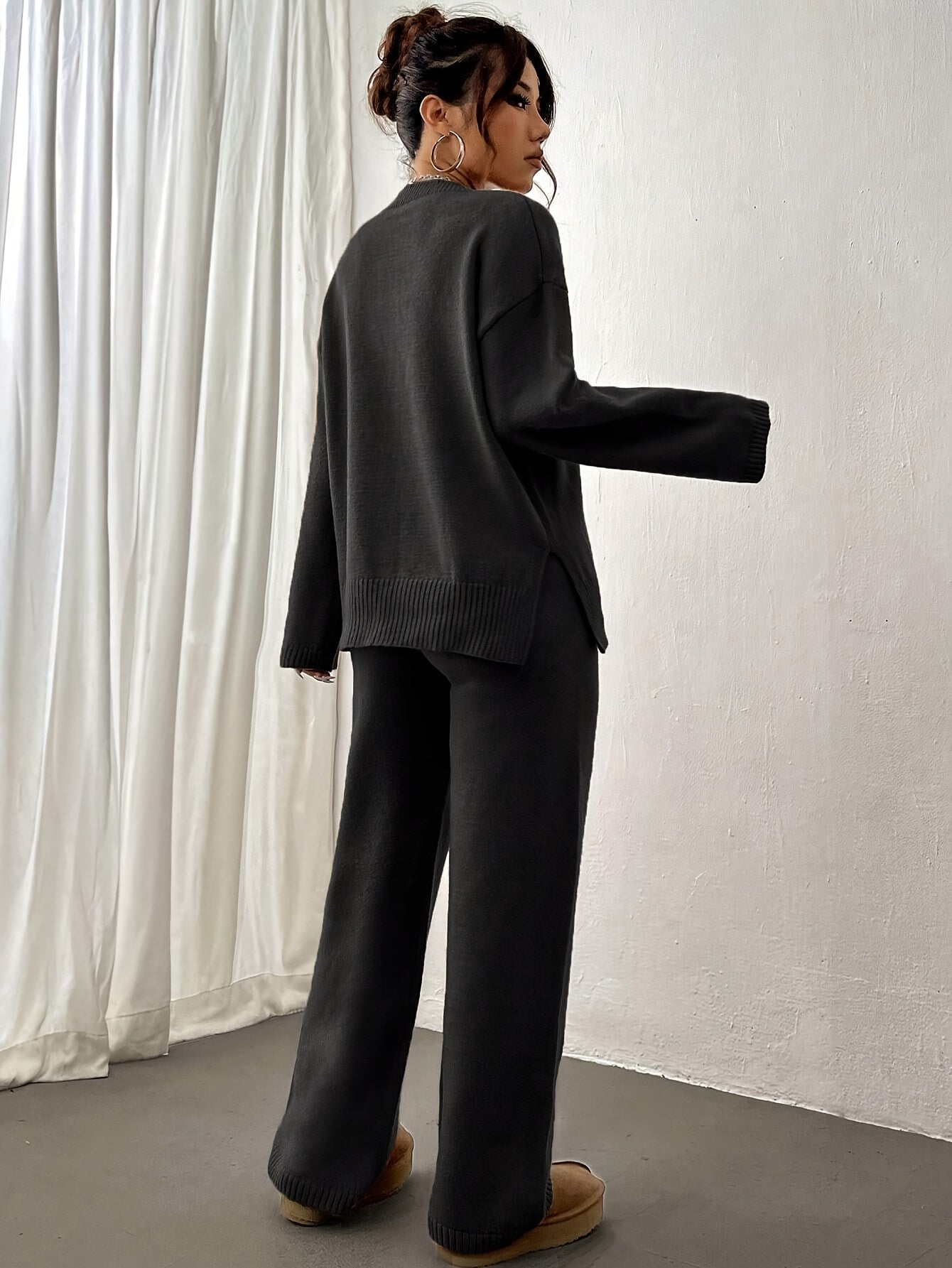Gebreide ribbelset voor stijl en comfort – Veliro