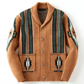 Gebreide western cardigan trui voor heren – Alfie