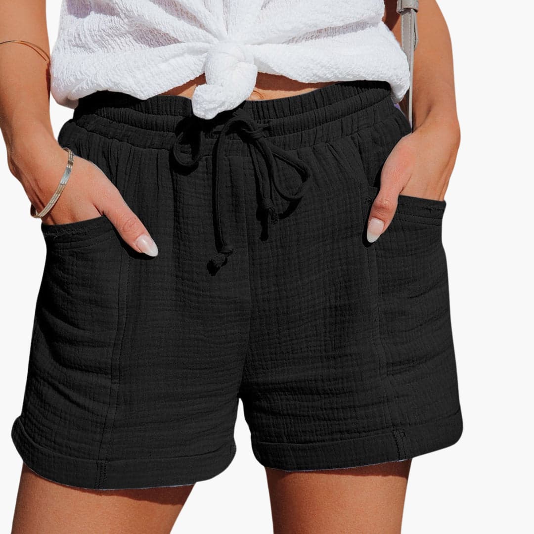 Luchtige dames zomer shorts met losse pasvorm – Emma