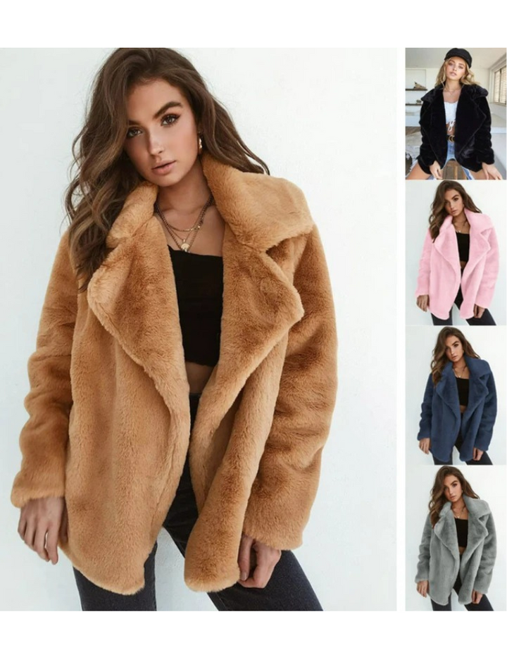 Teddy jas dames warm en stijlvol voor winter – Sophie