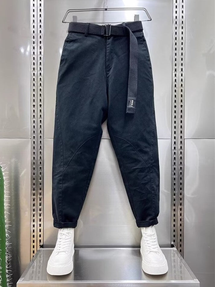 Herenbroek Katoen Verstelbaar Comfort Cropped – Elvoro