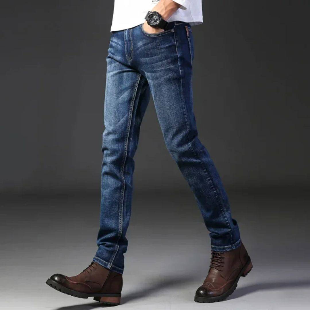 Elastische Rechte Jeans voor Heren – Lars