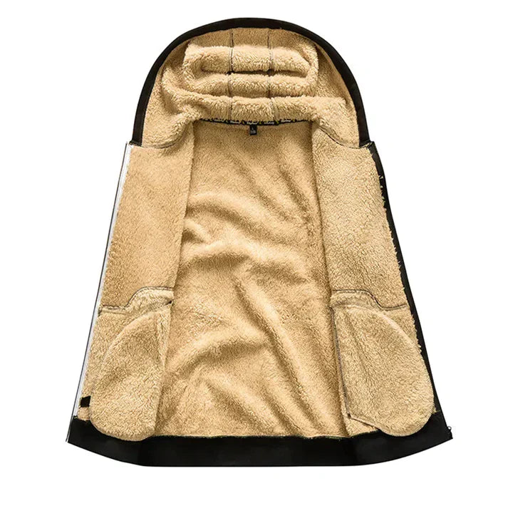 Casual Warme Winterjas met Capuchon voor Heren – Gilben