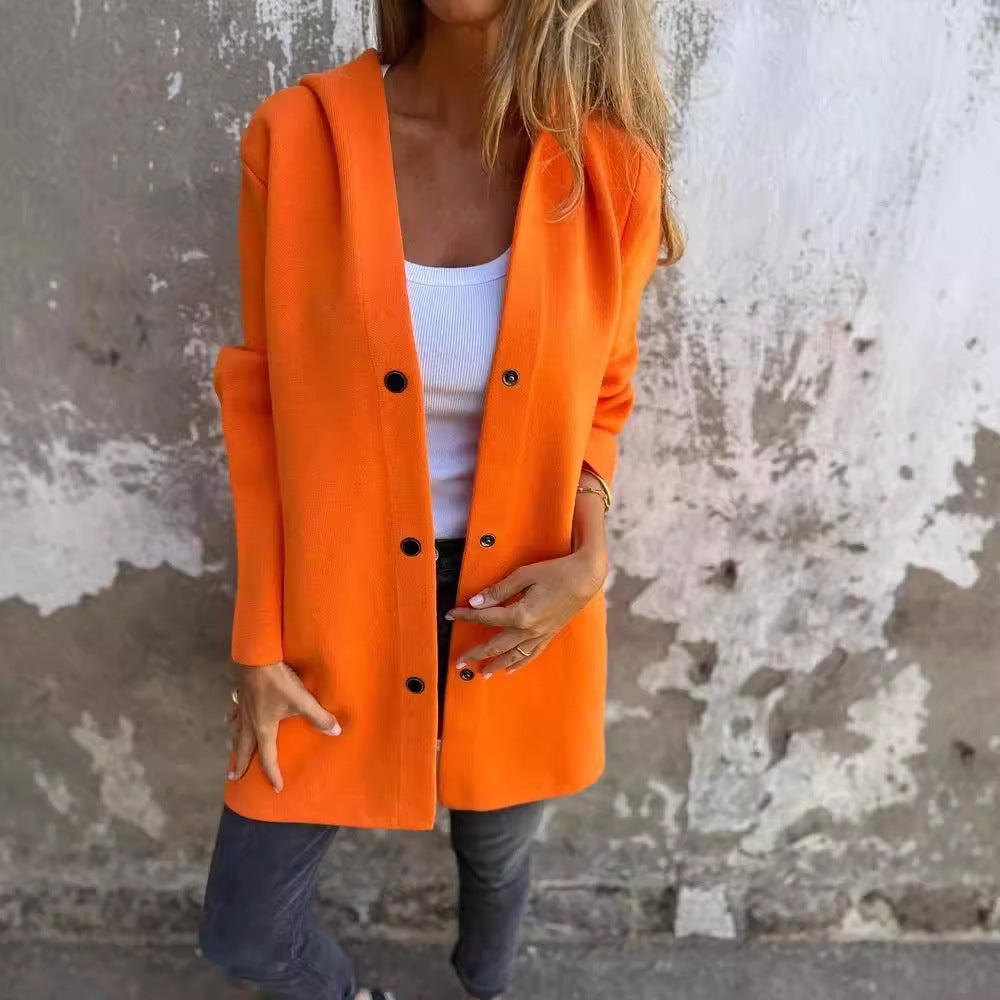 Comfortabele Lange Mouwen Cardigan Voor Vrouwen - Julia