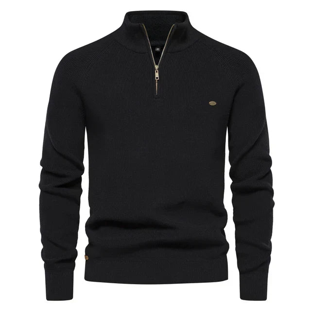 Gebreide Zip-Up Trui Tijdloos Comfortabel Warm – Iris