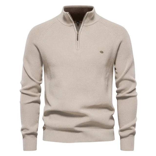 Gebreide Zip-Up Trui Tijdloos Comfortabel Warm – Iris