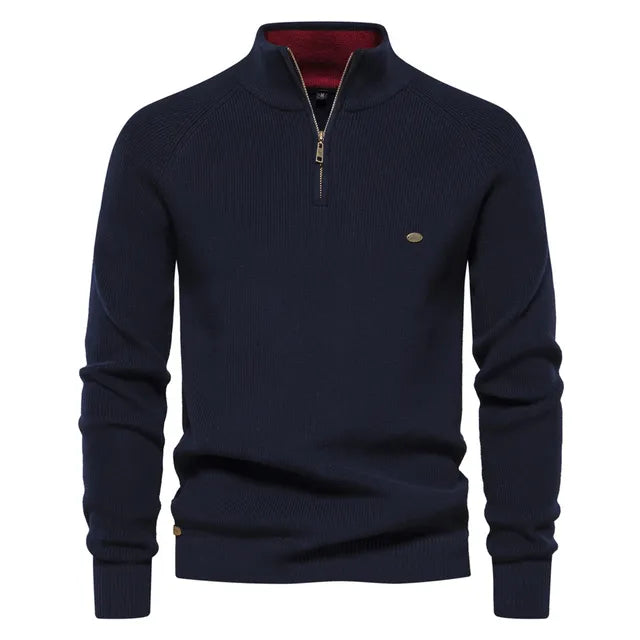Gebreide Zip-Up Trui Tijdloos Comfortabel Warm – Iris