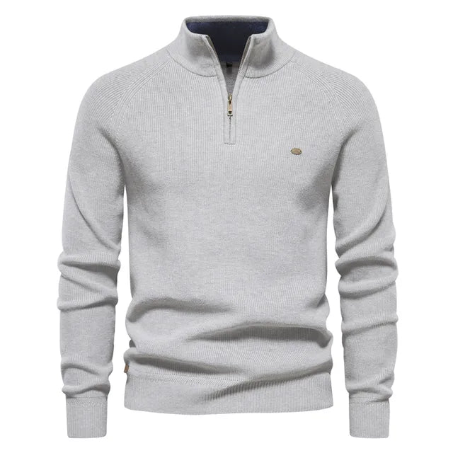 Gebreide Zip-Up Trui Tijdloos Comfortabel Warm – Iris