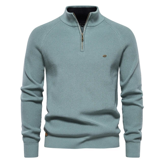 Gebreide Zip-Up Trui Tijdloos Comfortabel Warm – Iris