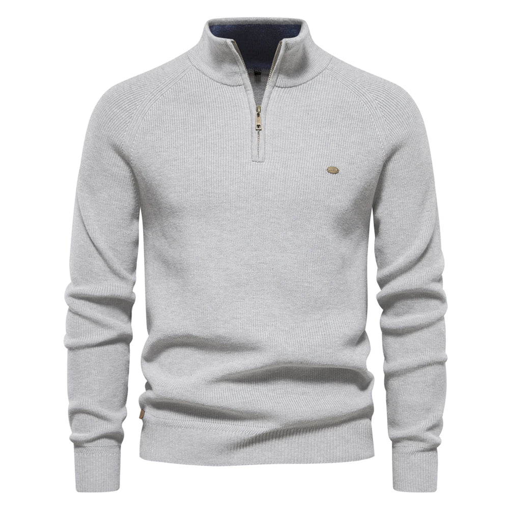Gebreide Zip-Up Trui Tijdloos Comfortabel Warm – Iris
