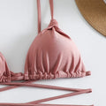 Strappy Bikiniset met Kruisdesign en Sexy Pasvorm – Rosemarie