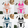 Strappy Bikiniset met Kruisdesign en Sexy Pasvorm – Rosemarie