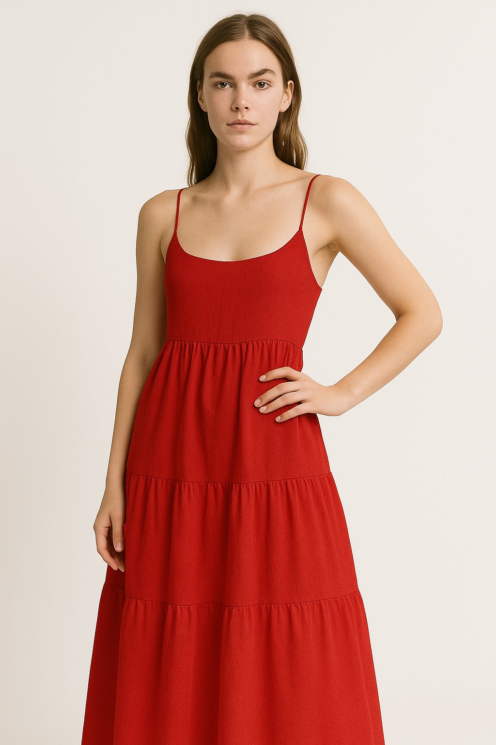 Elegante Rugloze Zomerjurk voor Dames – Emma