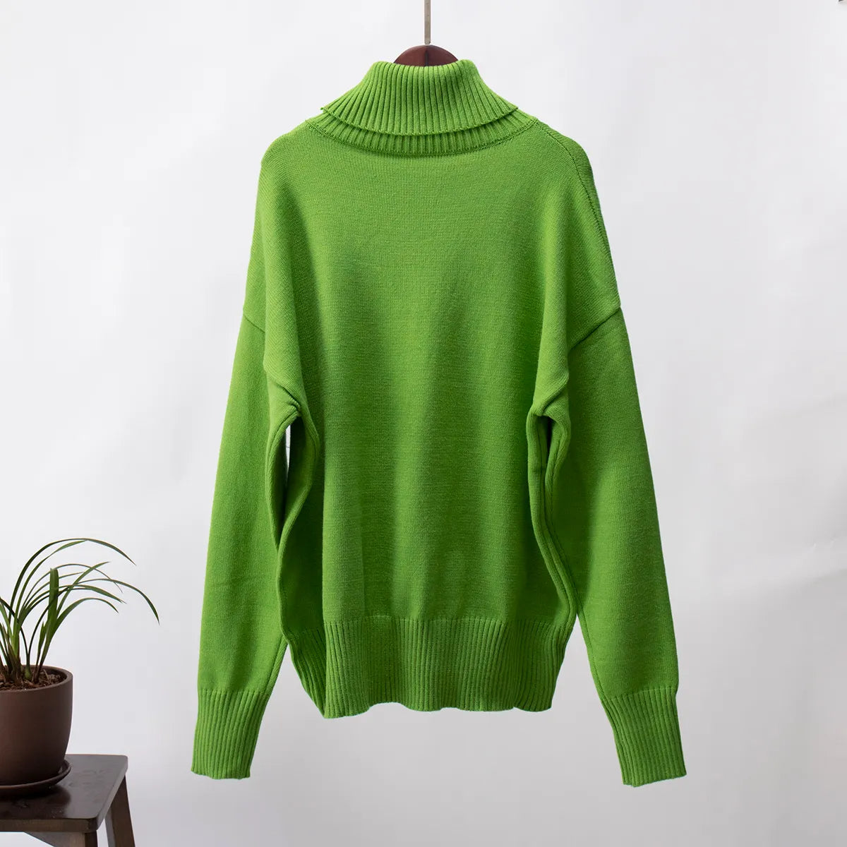 Warme wol coltrui met elegante pasvorm – Mila