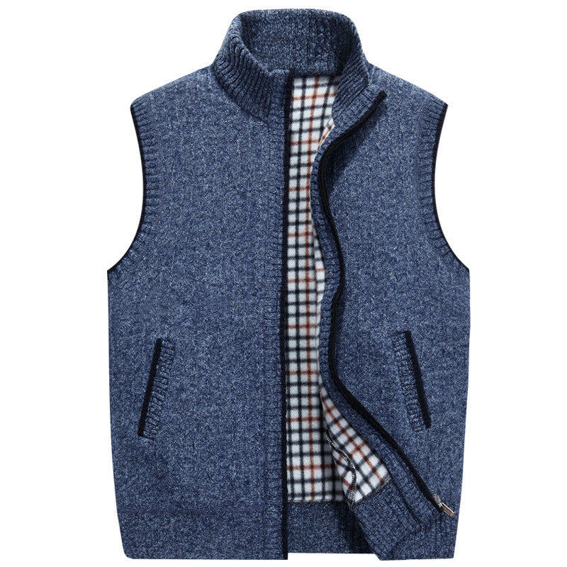 Mouwloos heren sweater vest voor winter – Thomas
