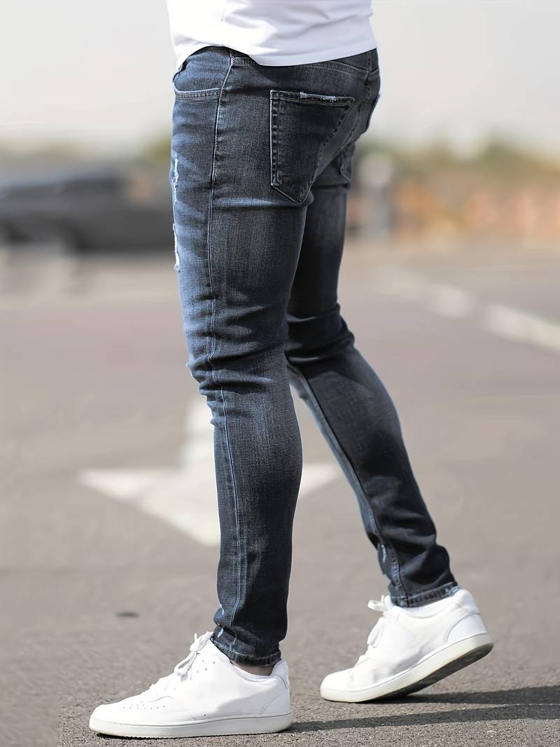 Slim Fit Jeans Heren – Stijlvolle en Comfortabele Look – Theo