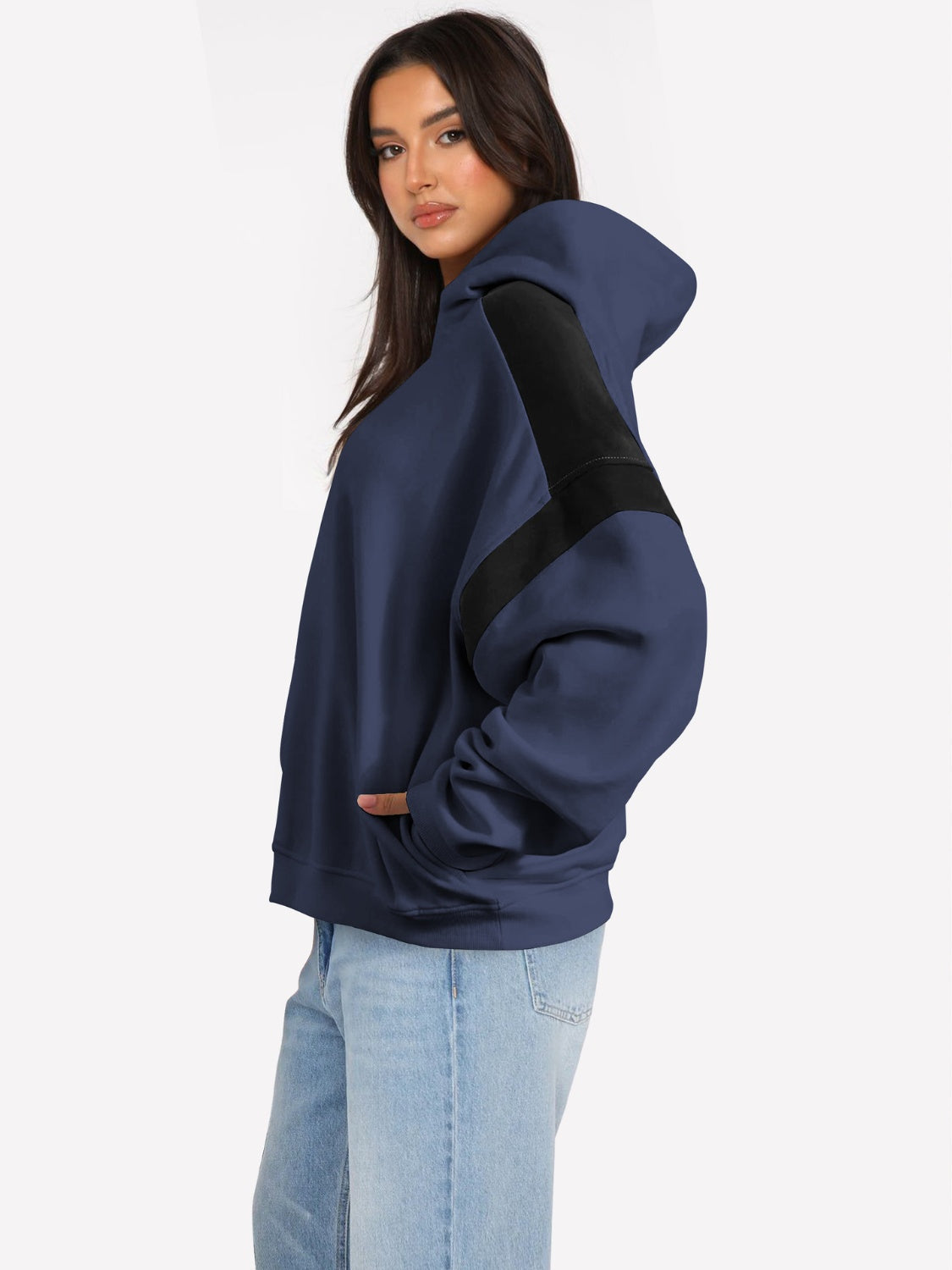 Casual hoodie met zachte stof voor dagelijks comfort – Luna