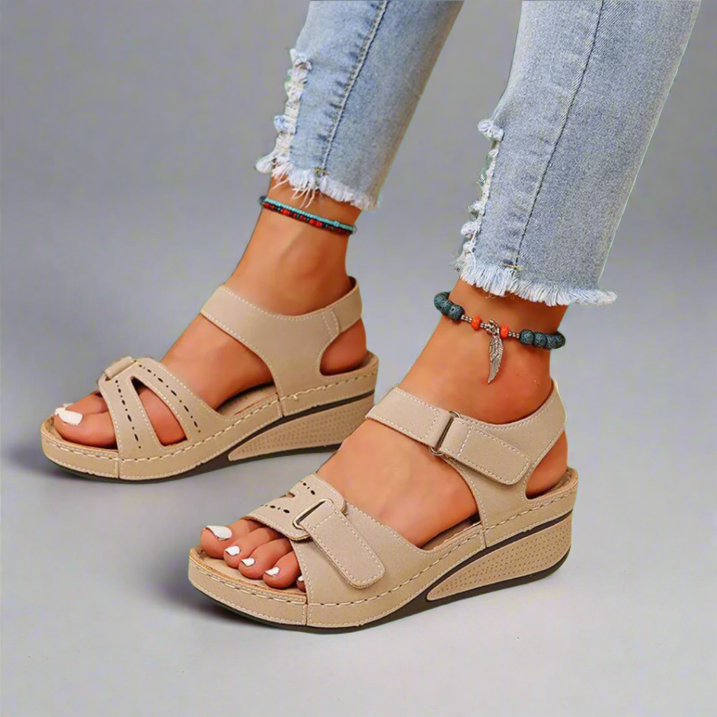 Elegante Orthopedische Sandalen voor Zomercomfort – Amalia