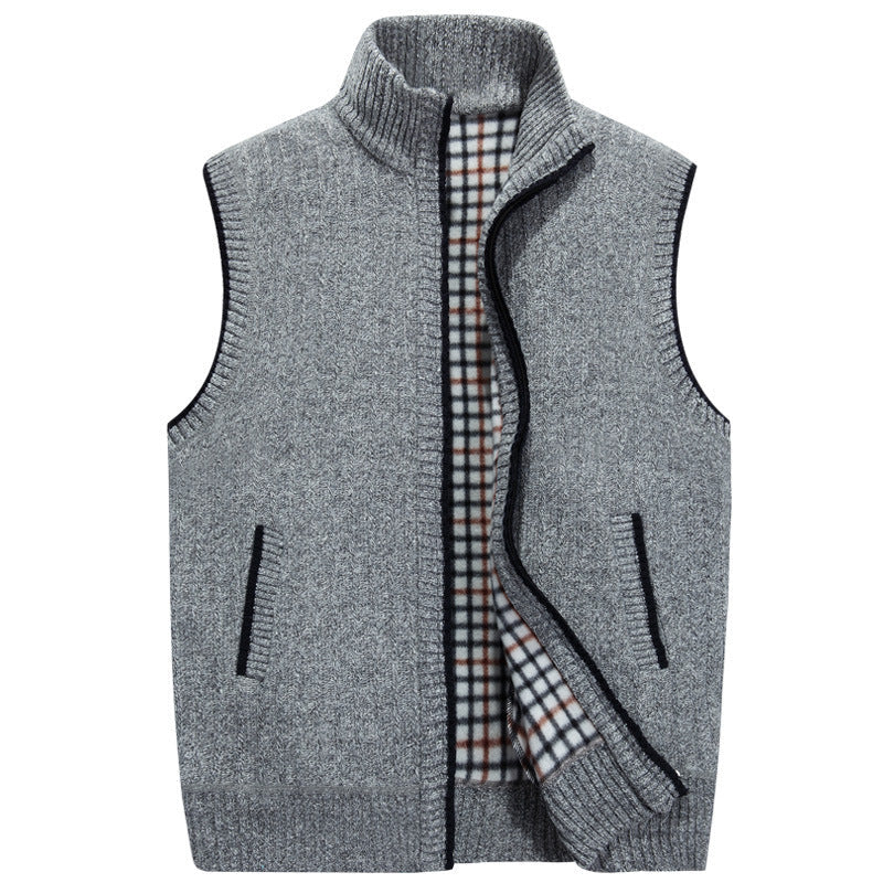Mouwloos heren sweater vest voor winter – Thomas