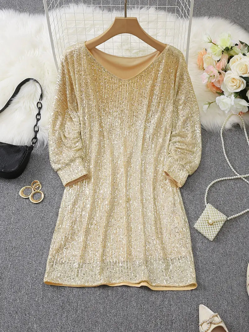 Glitter Feestjurk voor Dames – Sophie