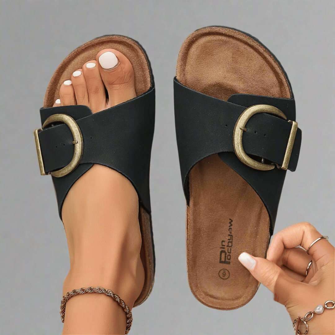 Vegan Comfort Sandalen voor Zomerse Stijl – Theresa